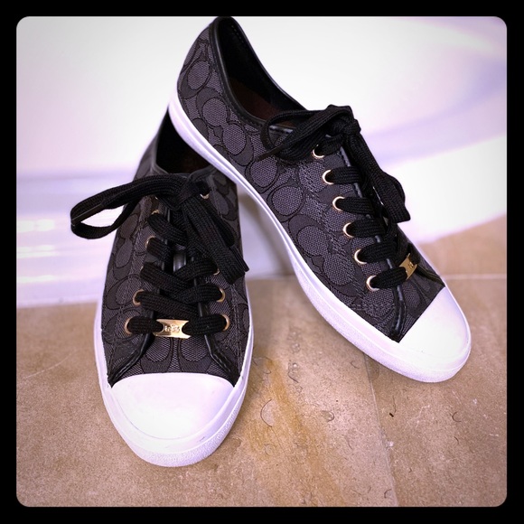 Coach Shoes - Black Coach Fashion Sneakers ⭐️FREE SHIPPING⭐️